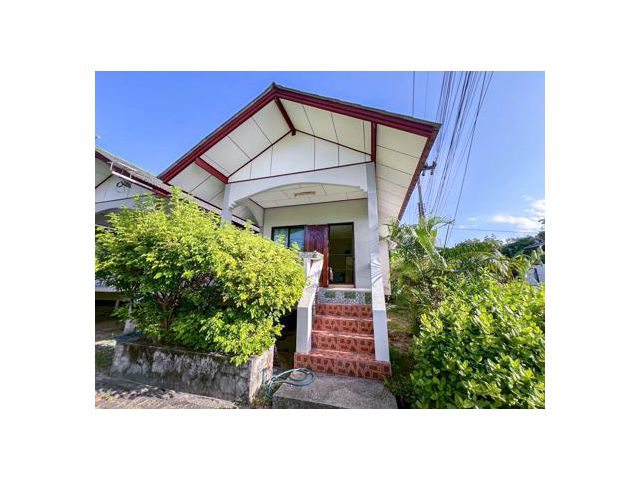 บ้านเดี่ยวใกล้หาดตำบลแม่น้ำ  250 เมตร ว่างให้เช่า