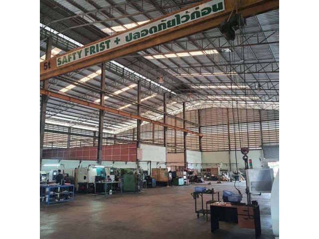 โรงงานขาย/ให้เช่า ขนาด 3,000 ตรม รวมออฟฟิต นิคมพัฒนา ระยอง