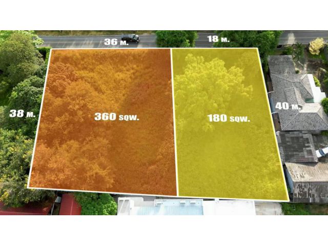 ขายที่ดินเชียงใหม่ โซนเจ็ดยอด ผังเมืองสีเหลือง เนื้อที่ 180 ตร.ว.ราคา 9.9ล้าน