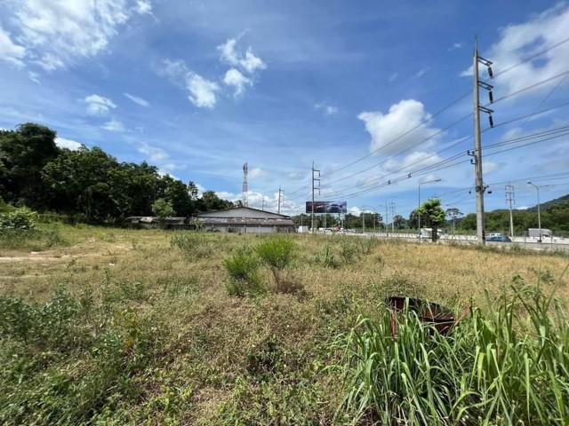 ขายที่ดินศรีราชา บางพระ ติดถนนมอเตอร์เวย์ หมายเลข7