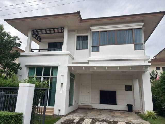 P495 ให้เช่า บ้านเดี่ยว โครงการ เศรษฐสิริ บางนา กม.7  ซอยเมืองแก้ว ถนนบางนาตราด กม. 7 หลังเมกกะบางนา 200 เมตร