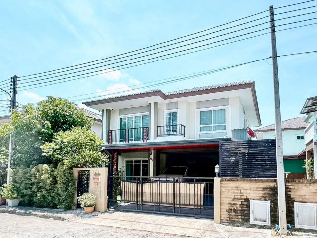 ขายบ้านเดี่ยว 2 ชั้น Passorn Prestige ปิ่นเกล้า-เพชรเกษม เนื้อที่ 55.7 ตารางวา 3 ห้องนอน  ตำบลกระทุ่มล้ม อำเภอสามพราน