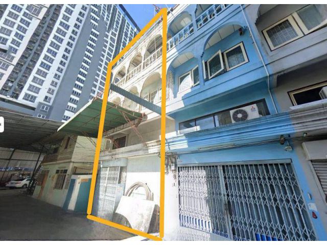 อาคารพาณิชย์ กว้าง 7x12 เมตร 3 ชั้นครึ่ง ใกล้ MRT