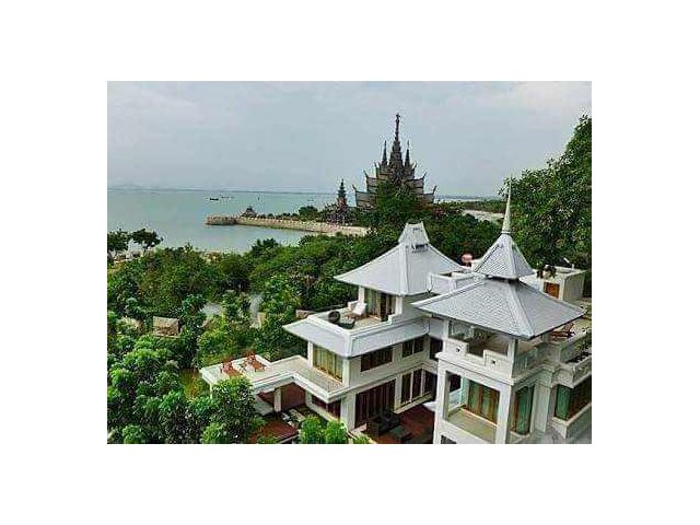 H33 ให้เช่าบ้านเดี่ยวสุดหรู บนหาดส่วนตัว ติดทะเลพัทยาเหนือ พร้อมสระว่ายน้ำ