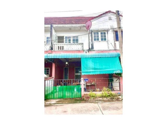 ขายบ้านทาว์นเฮ้าส์ 2 ชั้น มบ.ทรัพย์ประเสริฐ 17.1 ตร.วา ทำเลลาดกระบัง-หลวงแพ่ง ใกล้สนามบินสุวรรณภูมิ