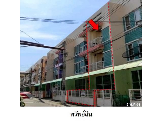 ขายอาคารพาณิชย์ 3 ชั้น ถนน บางแสนสาย 4 ใต้ แสนสุข ชลบุรี