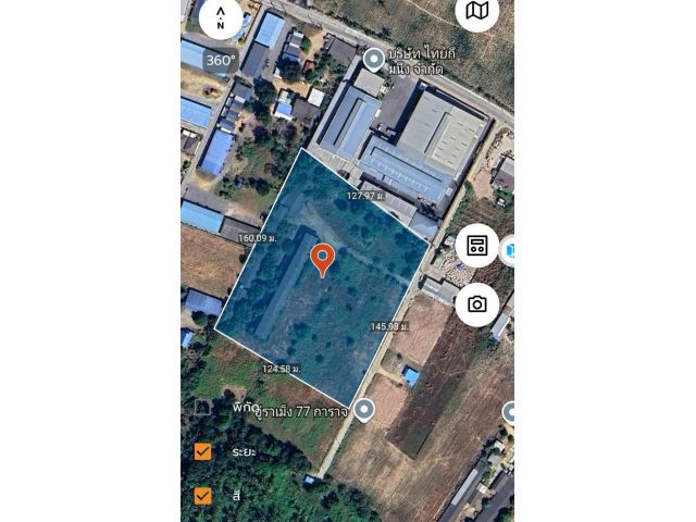 ที่ดินบึงศรีราชาติดโรงงานไทยกำนึง เนื้อที่ 11-3-76ไร่ ไร่ละ 2.5ล้าน ต.บึง อ.ศรีราชา จ.ชลบุรี พื้นที่สีเหลือง