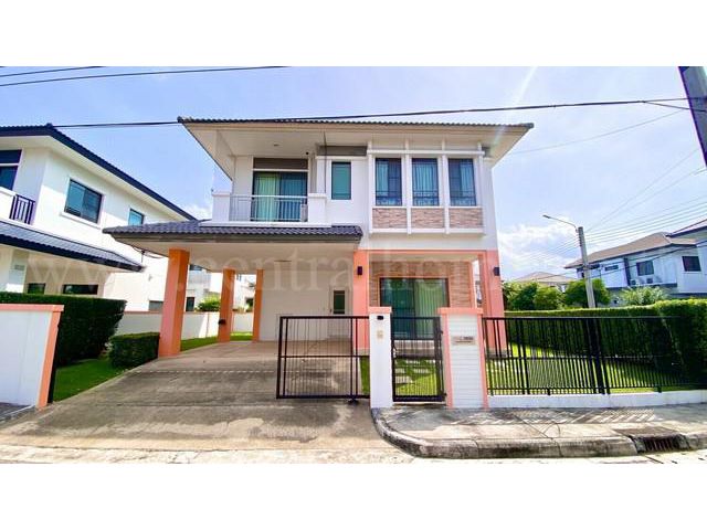 บ้านเดี่ยว มัณฑนา บางใหญ่ หลังมุม ใกล้ รถไฟฟ้า สถานีคลองบางไผ่