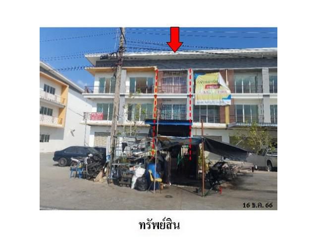 ขายอาคารพาณิชย์โครงการ เจริญสินธานี พานทอง พานทอง จังหวัด ชลบุรี