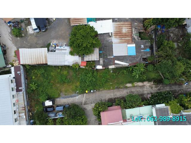 ขายที่ดินเปล่า ปากเกร็ด ถมแล้ว เนื้อที่ 104 ตรว. ทำเลดีมาก