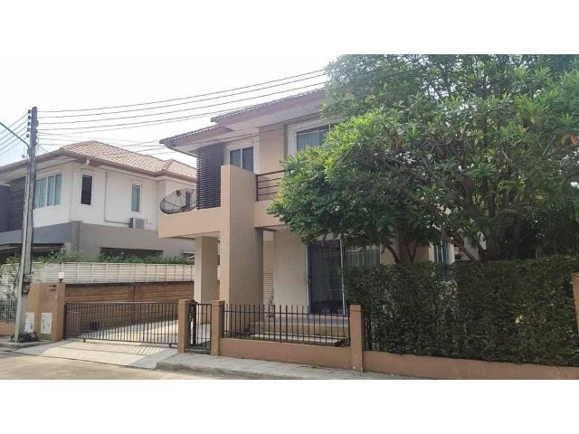 ให้เช่าบ้านเดี่ยว หมู่บ้านฮาบิเทีย ราชพฤกษ์ 2 ชั้น เช่า 22,000 บา