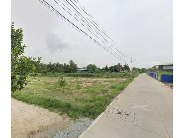 ขายที่ดินตะเคียนเตี้ยถมแล้ว 1 ไร่ ติดถนนคอนกรีต ใกล้ท่าเรือแหลมฉบัง-6กม. อ.บางละมุง ชลบุรี