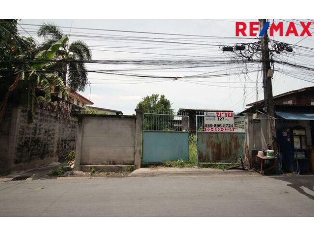 ขายที่ดิน จรัญสนิทวงศ์ 25 ใกล้สถานีรถไฟฟ้า ถมแล้ว ล้อมรั้ว เนื้อที่ 127 ตรว.