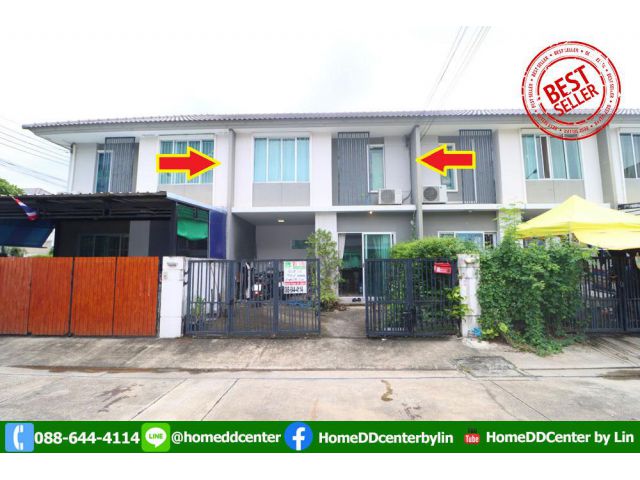 ขายทาวน์โฮม พฤกษาวิลล์ 55/2 สุเหร่าคลองหนึ่ง คลองสามวา | 2 ห้องนอน ใกล้หทัยราษฎร์ รามอินทรา มีนบุรี แฟชั่นไอส์แลนด์