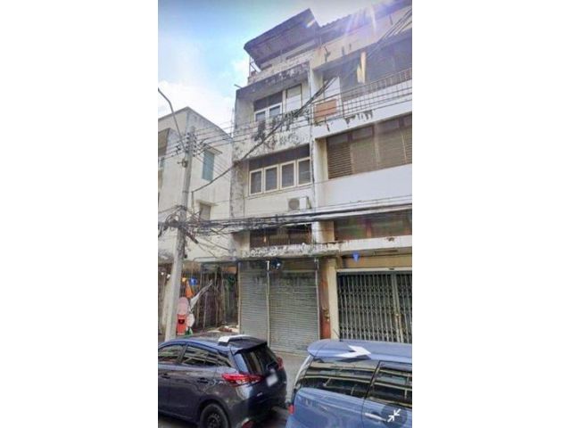 อาคาร1 คูหา 4 ชั้น หลังมุุม ริมถนนบริพัตร.2-3นอน MRT สนามไชย 800