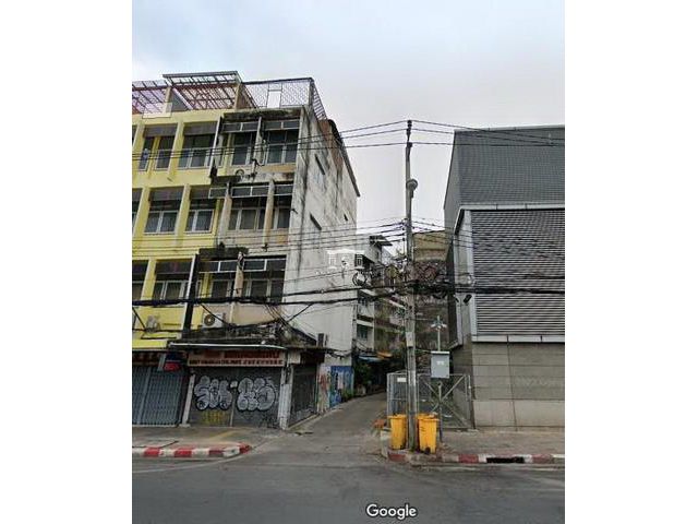 ขาย อาคารพาณิชย์ 4 ชั้น ถนนพระราม 4 เนื้อที่ 12.7 ตร.ว.