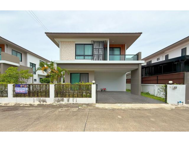 ขายบ้าน แสนสราญ 2 เมือง สระบุรี ใกล้โรงพยาบาลสระบุรี บ้านสภาพใหม่ มีเฟอร์ พร้อมเข้าอยู่
