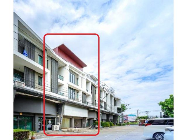 จตุโชติ อาคารพาณิชย์ 3.5 ชั้น ตลาดเคหะออเงิน 1.8 กม.40ตร.วา. 490