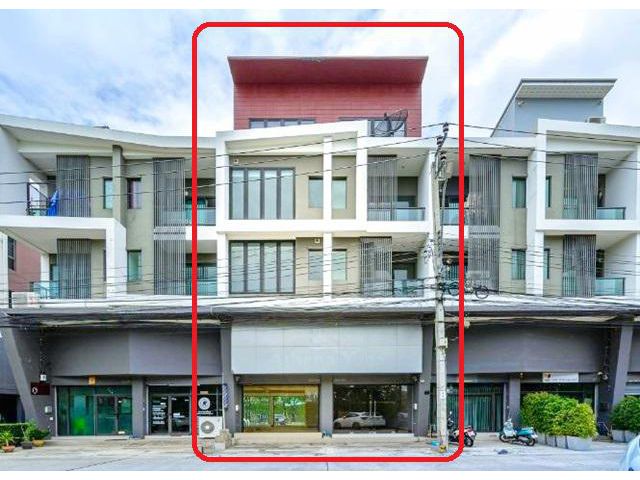 ถ.สุขาภิบาล​5​ 495ตร.ม.วัชรพล ให้เช่า-ขายอาคาร 3.5 ชั้น 45ตร.วา.