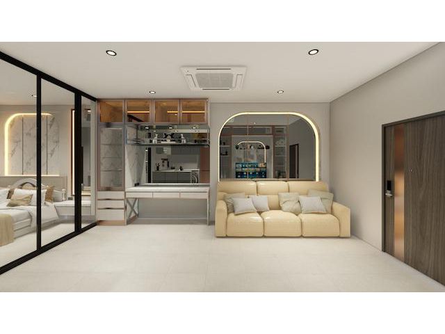BH3681 ให้เช่าห้องใหม่ ศุภาลัย ไอคอน สาทร ขนาด 45 ตร.ม. | ชั้น 20