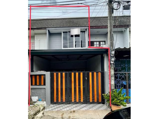 ขายด่วน ทาวน์เฮ้าส์ 2 ชั้น หมู่บ้านสินทรัพย์นคร เทพรักษ์