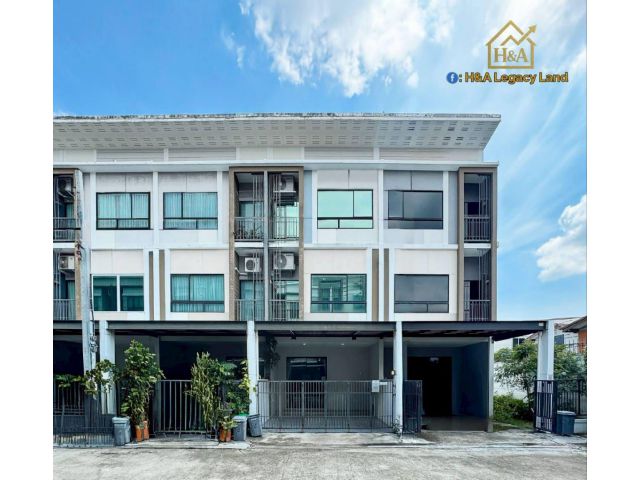 ขายทาวน์โฮม 3.5 ชั้น พาทิโอ วัชรพล – รามอินทรา บ้านแต่งพร้อมอยู่ ต่อเติมเต็มพื้นที่ ราคาดี ทำเลทอง  ราคาเพียง 4.59 ล้าน