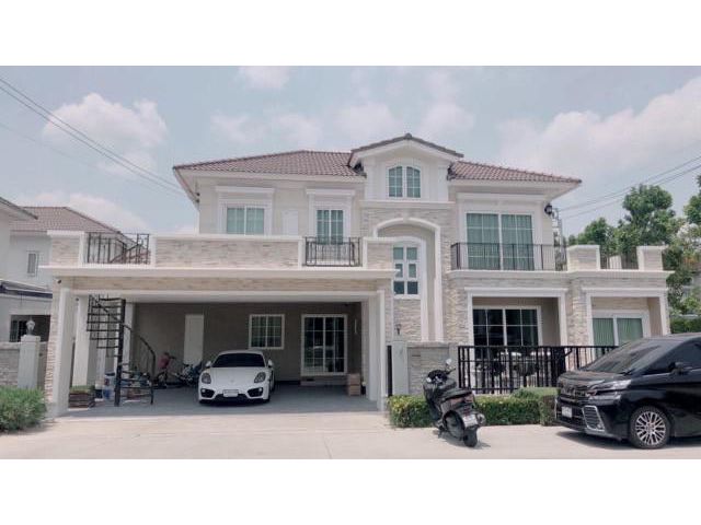 ให้เช่าบ้านเดี่ยว 2ชั้น แปลงมุม  60 ตารางวา โครงการ Grandio ลาดพร้าว เกษตรนวมินทร์ พร้อมเฟอร์ตกแต่งสวยบ้านตัวอย่าง