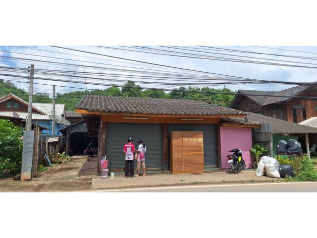 บ้านพร้อมที่ดิน ติดถนนใหญ่ สายหลัก! บ้านทุ่งพร้าว
