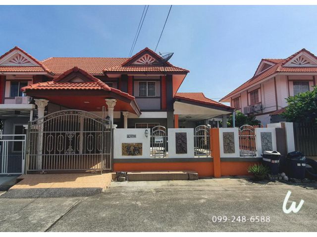 ขายบ้านแฝด หมู่บ้านพฤกษา D คลองสาม คลองหลวง ปทุมธานี 39.2 ตรว