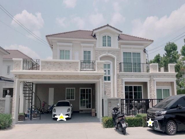 ให้เช่าและขายบ้านเดี่ยวหรูแปลงมุม 60 ตรว. 264 ตรม. โครงการ Grandio ลาดพร้าว - เกษตรนวมินทร์ วิวสวน ตกแต่งบิ้วอินสวย