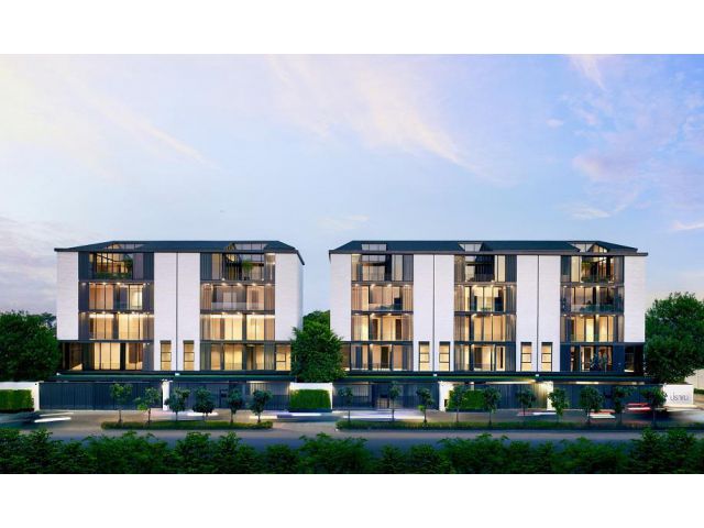 PRAN Pattanakarn 32 Penthouse Office 5 ชั้น ผสานการทำงานและใช้ชีวิตอย่างลงตัว