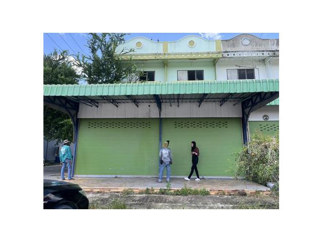 ขายอาคารพาณิชย์ 2 คูหา ติดถนนหลวง 3422 หน้ากว้าง 11 เมตร หลังริม ขายพร้อมโอน 3.7 ล้านบาท