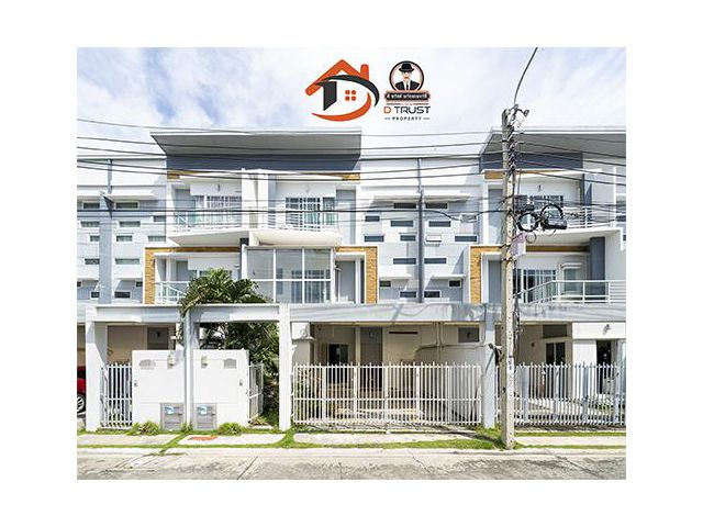 ให้เช่า ทาวน์โฮม เลอ เน็กซ์ตร้า วงแหวน-ศรีนครินทร์ 3 ชั้น 4 ห้องน