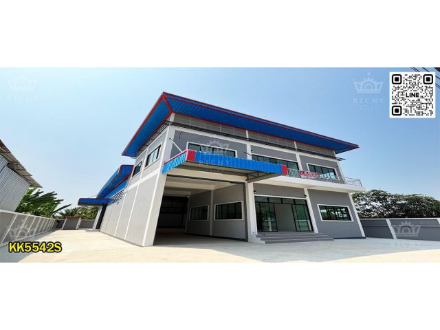 คุ้มค่าเกินตัว โรงงาน 250 ตร.ว. เพียง 10.5 ล้าน พื้นใต้หลังคา 567 ตร.ม. พื้นโรงงานรับโหลด 3 ตัน