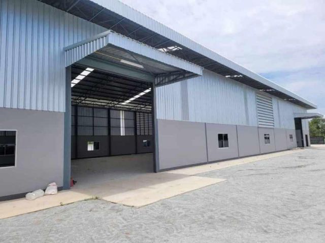 F186 ขายโกดังโรงงานพร้อมออฟฟิศ ย่านหนองบอนแดง ที่ดิน 2 ไร่ 23 ตรว. อำเภอบ้านบึง ชลบุรี