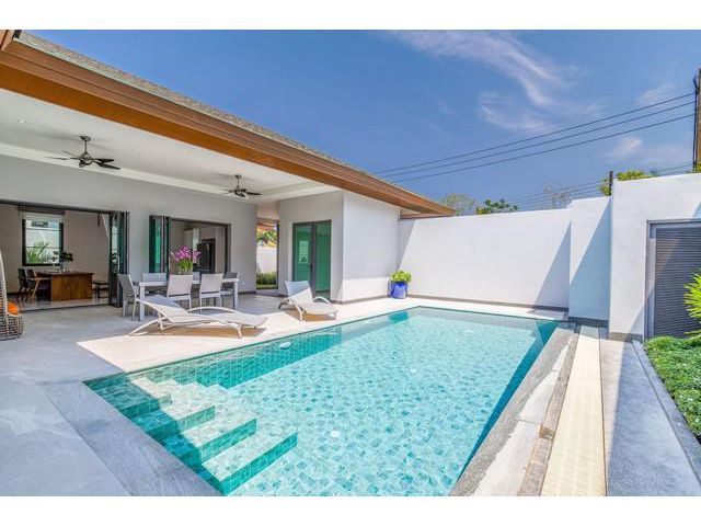 For Sales : New Modern Pool villas in Pasak , 3 bedrooms 3 bathro