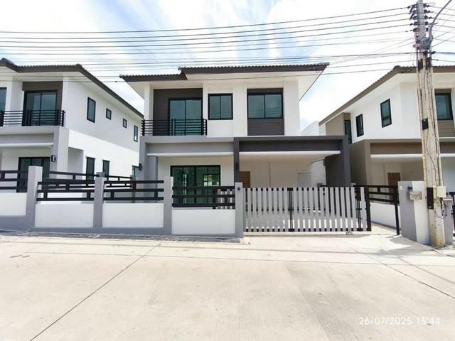 ขายบ้านเดี่ยวบ่อวิน Lake Valley ส่วนกลางครบ สระว่ายน้ำ ถนนกว้าง