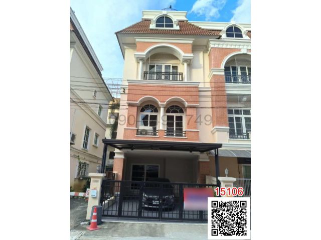 เช่า ทาวน์โฮม คาซ่า ซิตี้ รามคำแหง - มิสทีน  ติดซอยรามคำแหง 76 ใกล้ โรงเรียนนานาชาติ RAIS