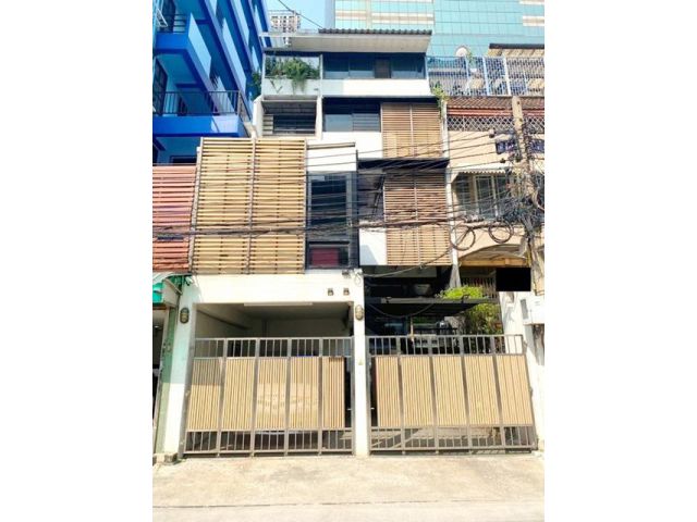 BTS ช่องนนทรี 250ม.บ้าน4 ชั้น ทำAirBNBได้  คิง เพาเวอร์ มหานคร