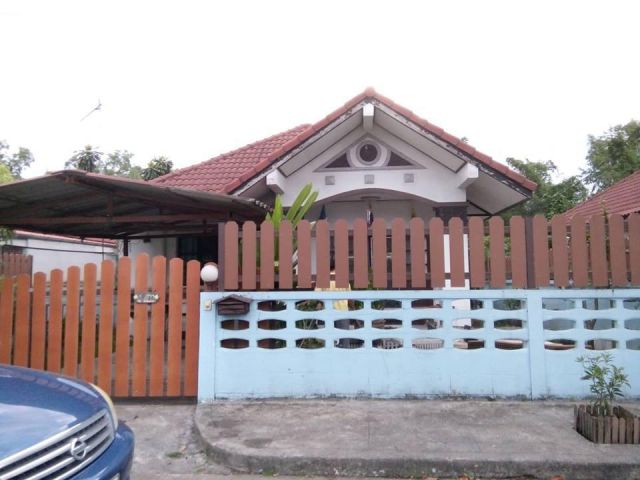 ขายบ้านเดี่ยวชั้นเดียว หมู่บ้านทองสถิตย์ วิวล่า 7 นครนายก