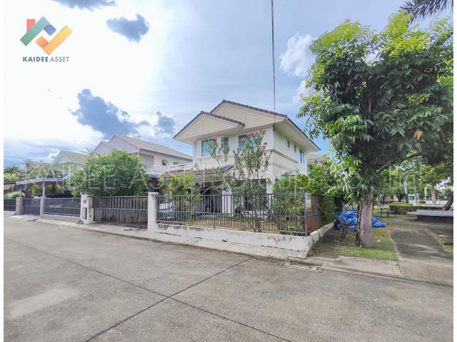 บ้านเดี่ยว พฤกษ์ลดา 2 รังสิต-คลอง 4 หลังมุม ติดสวน ขายถูก