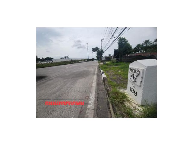 ขายที่ดิน ผังเมืองสีชมพู – วิวภูเขา ทำเลทองทางเข้าหาดชะอำ