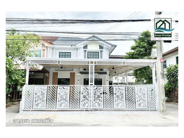 พฤกษา12A พหลโยธิน-สายไหม หลังมุม ตกแต่งพร้อมเข้าอยู่