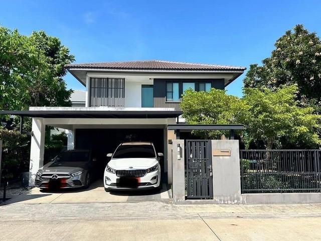 ให้เช่าบ้านเดี่ยว 2ชั้น หมู่บ้านมัณฑนา บางนา กม.7 Fully furnished