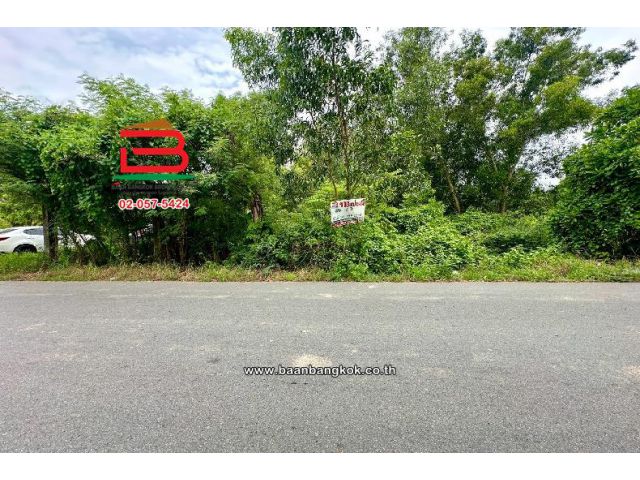 ที่ดินเปล่า ธัญบุรี-คลอง 6 เนื้อที่ 400 ตร.ว (ตรงข้ามศูนย์ฝึกอบรมวิสดอมพาร์ค) ตำบลคลองหก อำเภอคลองหลวง ปทุมธานี