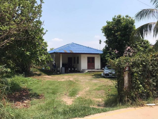 บ้านเดี่ยว ราคาสุดท้ายคุ้มสุดๆ เพียง 2.35 ล้านบาท ที่ดินแถมบ้าน พื้นที่ปลอดภัย 155 ตรว. (น้ำไม่ท่วม100%)