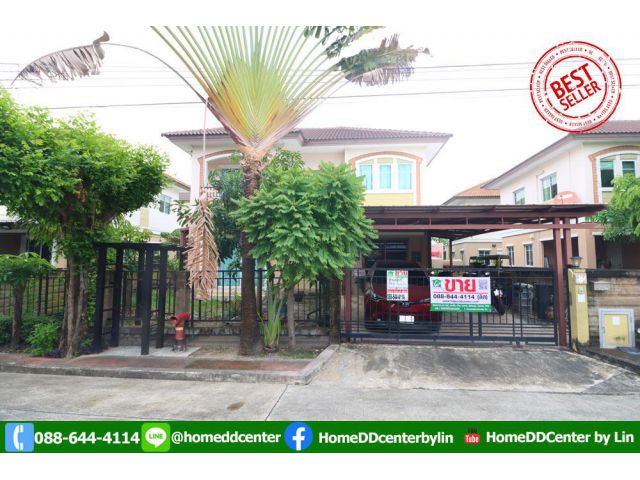 ขายบ้านเดี่ยว ภัสสร 28 หนามแดง–บางพลี ติดถนนเมน ใกล้คลับเฮ้าส์ บางพลี สมุทรปราการ ใกล้ สุวรรณภูมิ รพ.บางพลี, รร.สารสาสน์