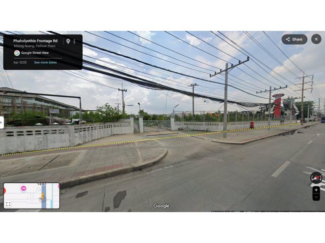 ขายที่ดินผังม่วง ถนนพหลโยธิน นวนคร พื้นที่ 110-3-35 ไร่ ต.คลองหนึ่ง อ.คลองหลวง จ.ปทุมธานี