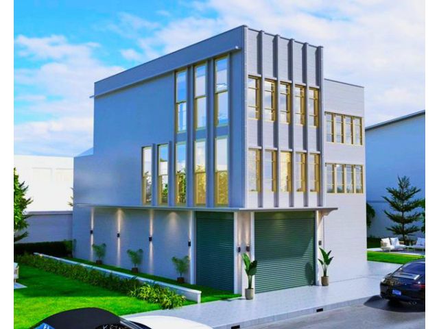 อาคาร 3ชั้น ทรงวาด สะพานพุทธ รีโนเวทใหม่ตรงแบบ  Art Gallery 4คูหา