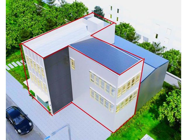 อาคาร 3ชั้น รีโนเวทใหม่ตรงแบบ Art Gallery 4คูหา ทรงวาด สะพานพุทธ